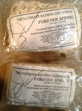 LOT OF 2 Connie Stevens Ultimate Bathing Experience Forever Spring Seaweed Soap