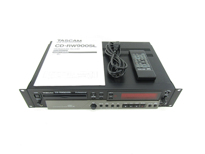 Tascam CD-RW900SL Professional CD Recorder/Player w/ Owner's