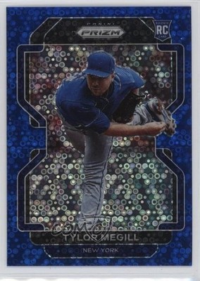 2022 Panini Prizm Tier III Blue Donut Circle 87/199 Tylor Megill Rookie RC fm0
