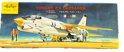 Heller Vought F-8 Crusader No.259 1/72 Scale