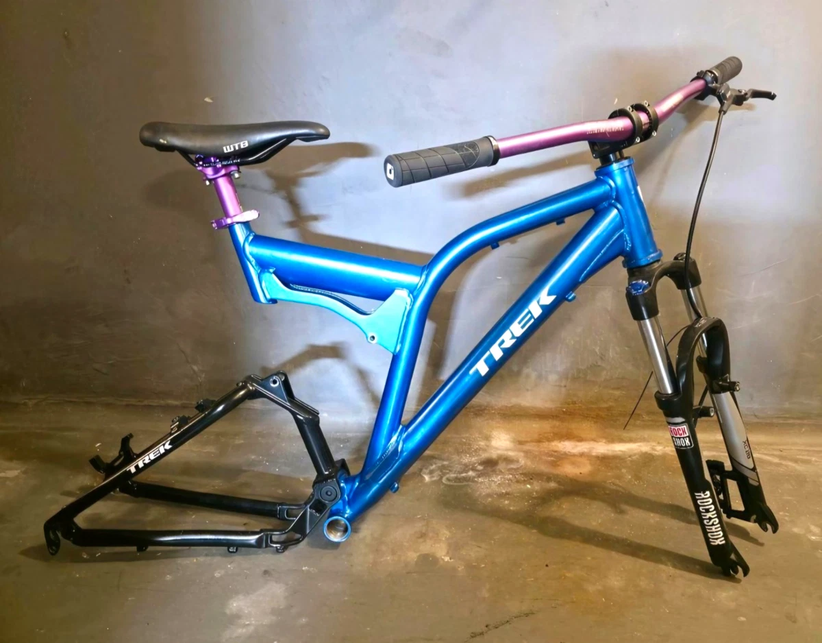 Trek Fahrrad Rahmen MTB Projekt Mit RockShox Gabel Plus Teile