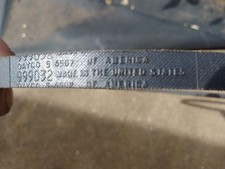 JEEP WAGONEER/GLADIATOR 1963/65 OHC 230 3.8L ORIGINAL FAN/ALTERNATER DRIVE BELTs