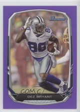 2013 Bowman Purple Dez Bryant #88 6i3