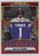2024 Panini Rookies & Stars Draft Class Longevity Dallas Turner #DC-DTR 2l4