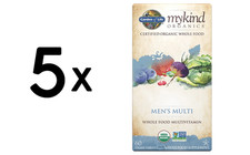 5 x Garden of Life Mykind Organics Men's Multi - 60 tabs (666,63 EUR/kg)