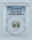 1948-D Roosevelt Dime Boston Collection MS67 FB PCGS