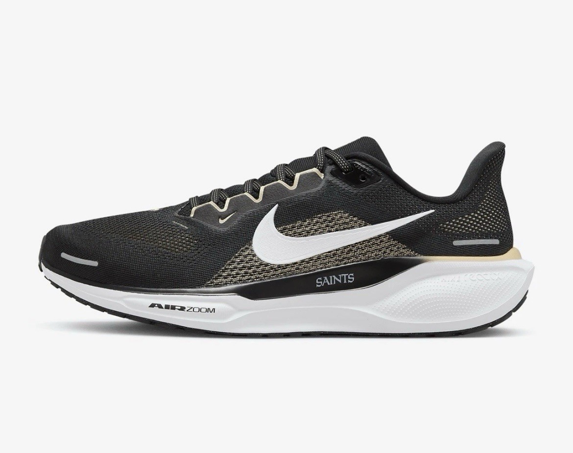 Nike Air Zoom Pegasus 41 NFL New Orleans Saints Running Shoes