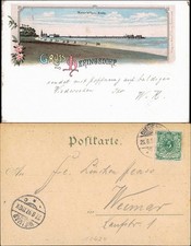 Litho AK Heringsdorf Usedom