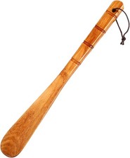 Premium Wooden Shoe Horn, 1 PCS Shoehorns Durable, 13" Long Handle Shoe...
