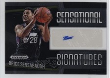 2024-25 Panini Prizm Black Sensational Signatures Brice Sensabaugh Auto 1dm4