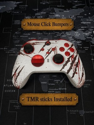Microsoft Xbox Elite Series 2 TMR Sticks And Mouse Click Bumpers White/Red