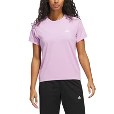 Adidas Womens Large Active Top Shirt - Purple Lilac
