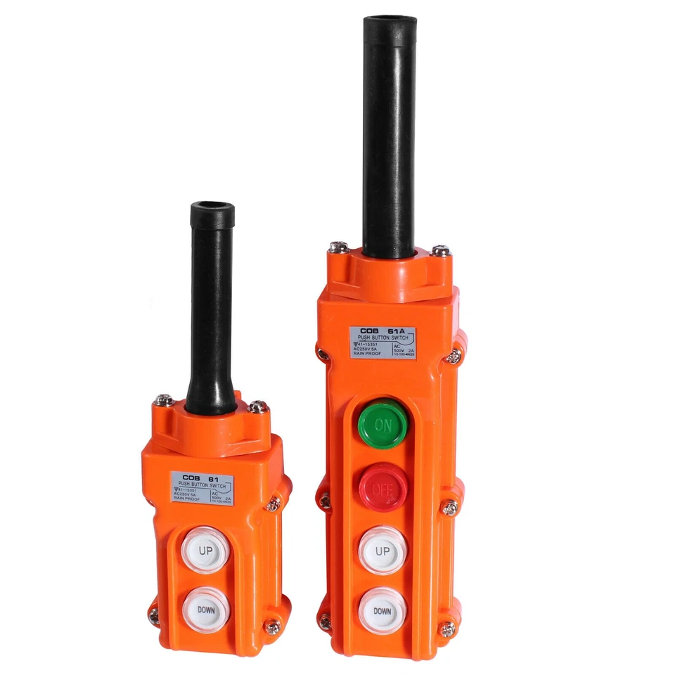 TIVENDIS Hängetaster Kran Steuerung Steuerflasche Steuerschalter Elektrische Seilwinde