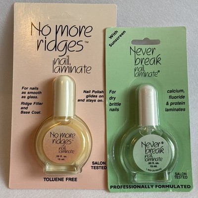2 Pk Nail Laminate Smooth Nails Top Ten Cosmetics ridge filler base coat Dry Nai