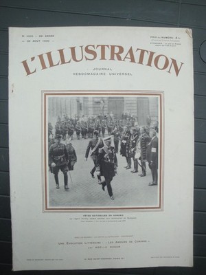 Zeitung L'Illustration - 30. August 1930