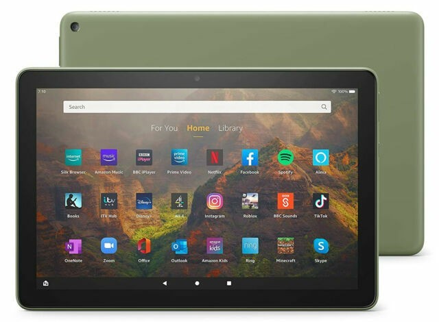 Amazon Fire HD 10 （第11世代）オリーブ Amazon Fire HD 10 11th Gen 32GB, Wi-Fi, 10.1