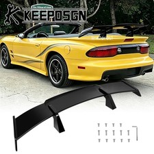 For Pontiac Firebird Trans Am 59 Rear Trunk Spoiler Wing Pro Style Gloss Black For Pontiac Firebird Trans Am 59 Rear Trunk Spoiler Wing Pro Style Gloss Black