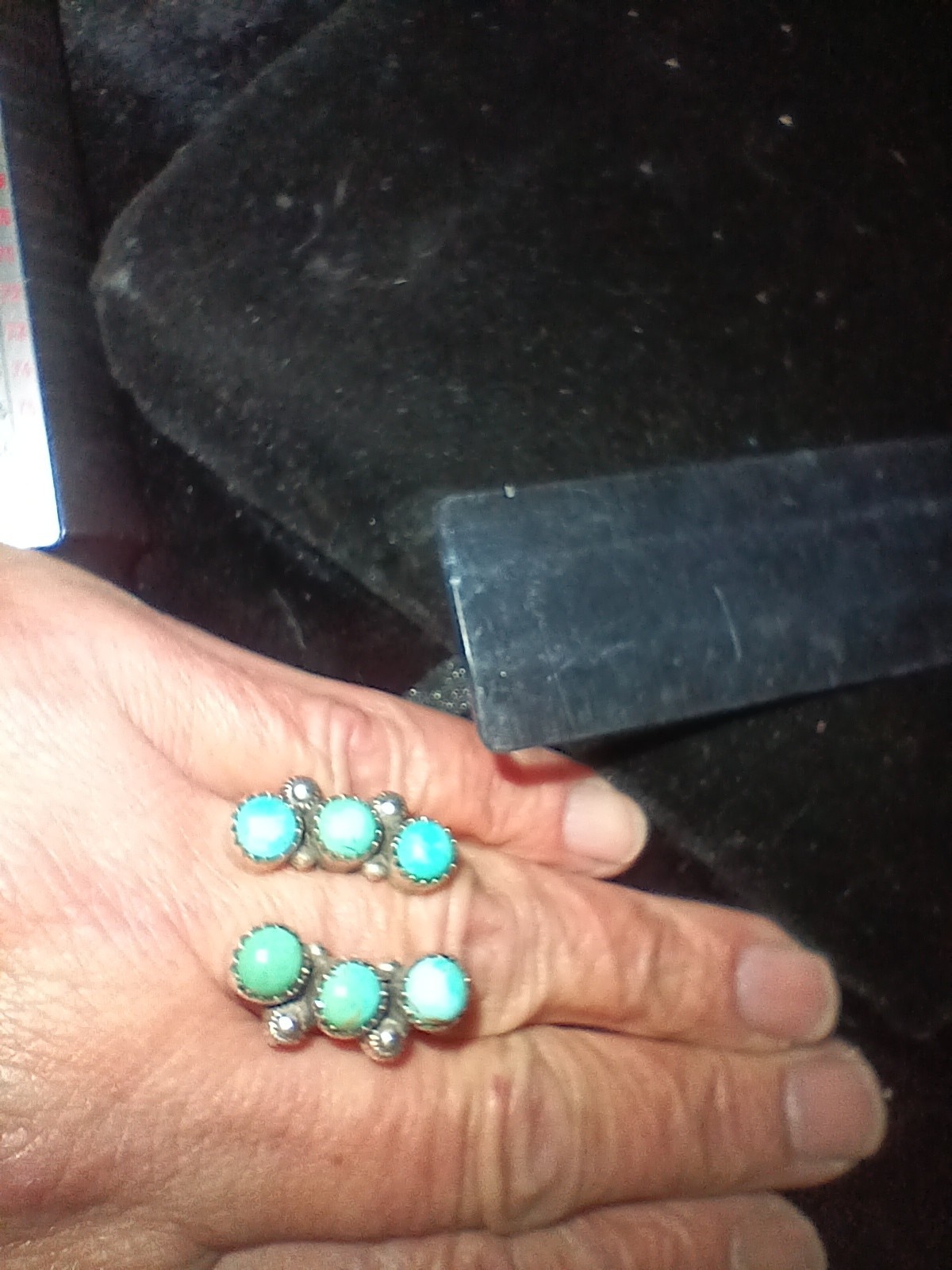 Beautiful turquoise ring slightly adjustable - image 1