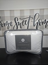 Hotel Collection European White Goose Down Firm Density Pillow, Standard/Queen
