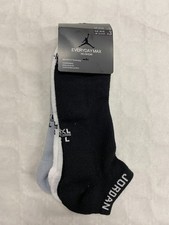 Jordan Everyday Max No Show Socks 3 Pairs Dri-FIT XL 46-50