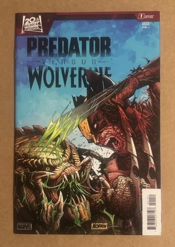 Predator Vs Wolverine #1 Mcniven Variant