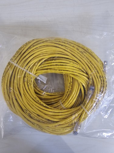 Menge fünf (5) Ethernet Patchkabel 40' gelb - Bild 4 von 5
