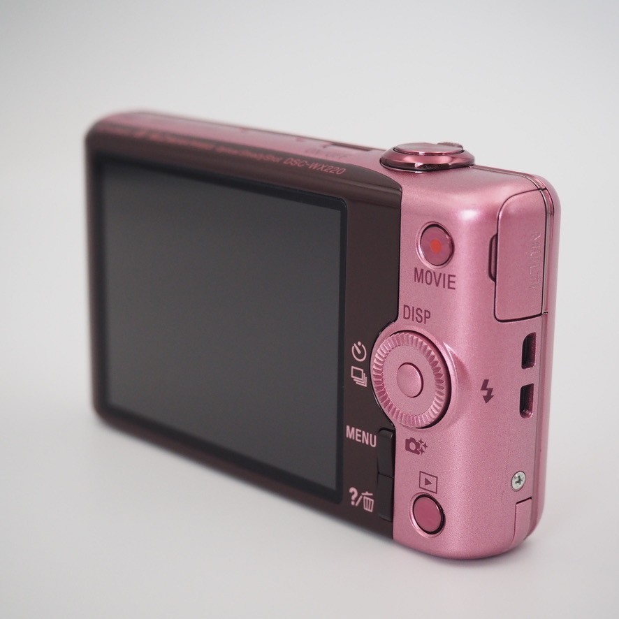 Mint] Sony Cyber-shot DSC-WX220 18.2 MP Digital Camera Pink Wi-Fi