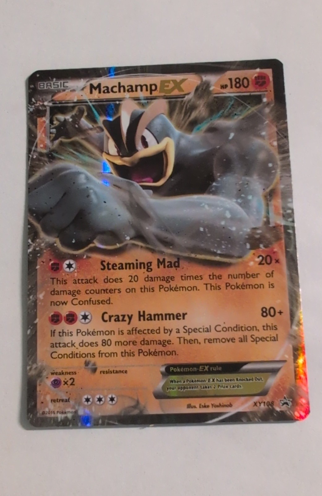Machamp EX XY108 XY Holo