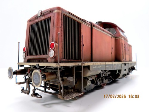 (1JL22) KM1 101022 Spur 1  Diesellok V100 2209 der DB, patiniert Arkadius Som... | Zustand: Gebraucht