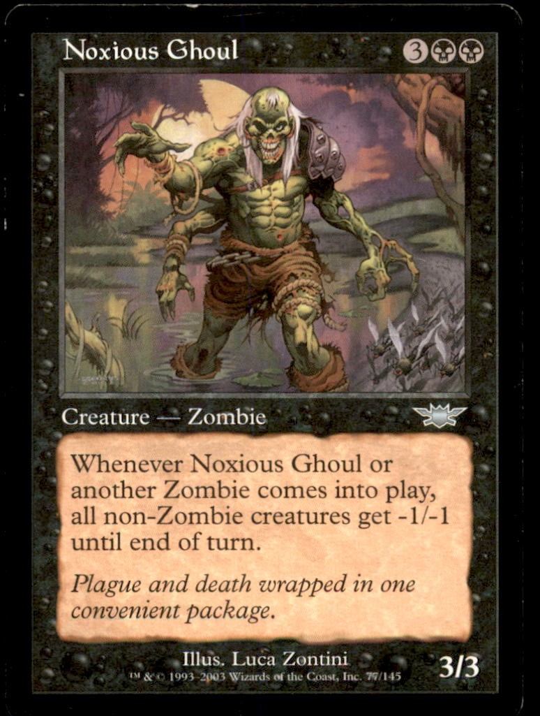 MTG Noxious Ghoul LP Light Play Legions [1818]