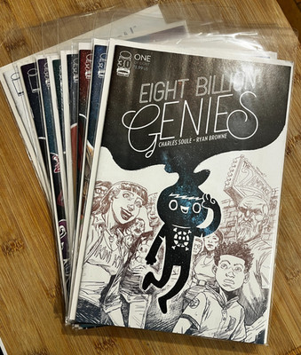 Image   Eight Billion Genies #1 - 8 (of 8)   Charles Soule, Ryan Browne