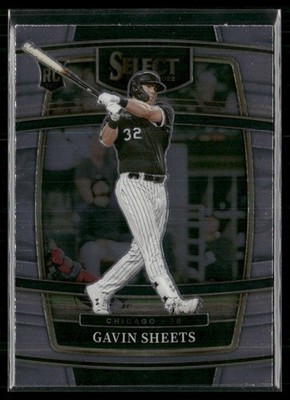 Gavin Sheets Rookie 2022 Panini Select Chicago White Sox #15