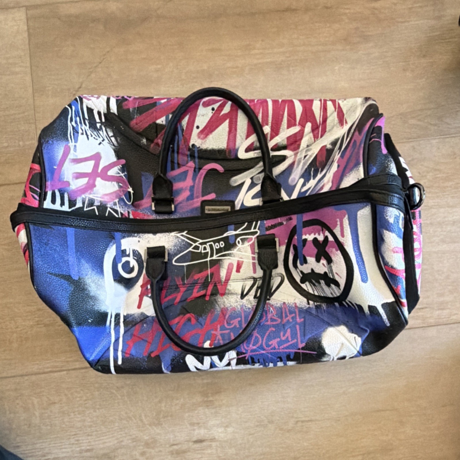Sprayground Graffiti Multicolor Backpack & Duffle… - image 3