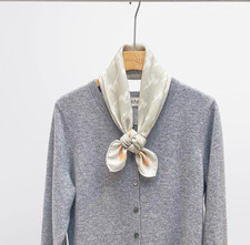 70 cashmere 30 silk Galloping steed double side printed square Wrap shawl 25''