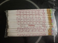 Vintage Moonbeams 7853 No. 2 Pencils Rabbits Canadian Provinces - Made in USA