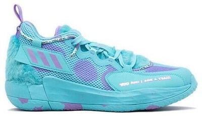 Monsters Inc. x adidas Dame 7 EXTPLY Sulley for Sale
