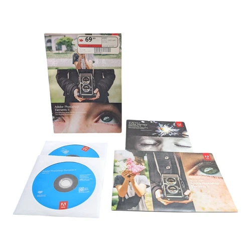 Genuine Adobe Photoshop Elements 11 & Premiere Elements 11 Bundle PC Mac