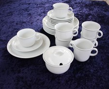 Kaffeeservice + Milch/Zucker Thomas Trend weiß Porzellan für 6 Pers. 20 tlg.