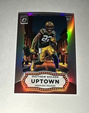 Matthew Golden 2025 Panini Donruss Optic Uptown RC Green Bay Packers Case Hit SP