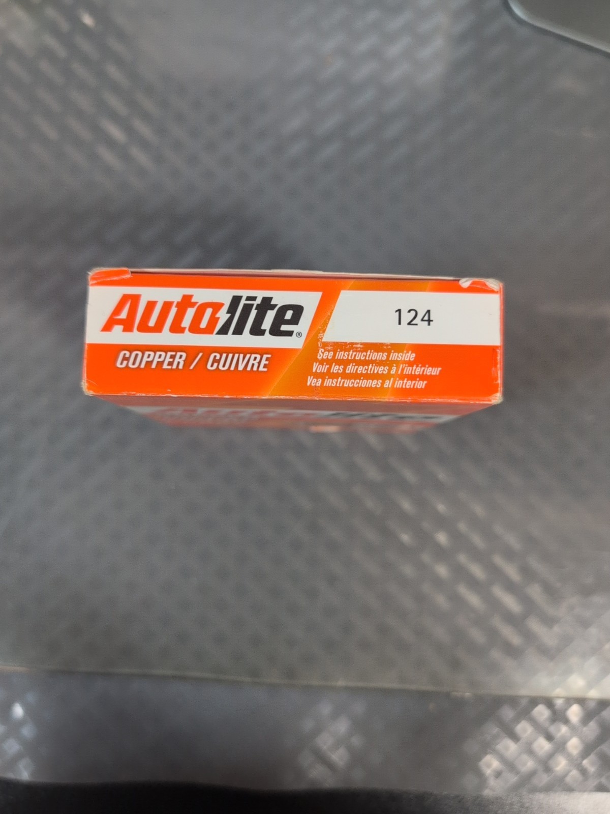 4 Pks AUTOLITE COPPER RESISTOR 124 Spark Plugs New #21