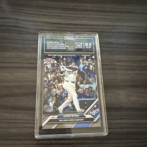 Topps 2024 Now WS-2 Shohei Ohtani World Series Champions Dodgers TAG 8.5
