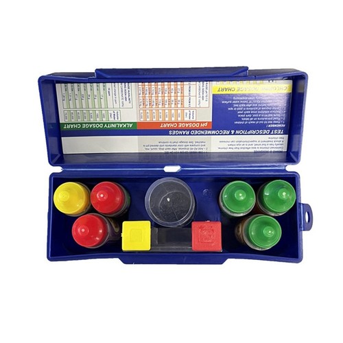 5-Way Test Kit for Pool & SPA Acid Demand Chlorine Total Alkalinity Bromine1792