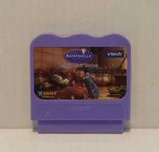VTech VSmile learning system Ratatouille Remy's Recipe game tested&works well