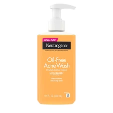Neutrogena Oil-Free Acne Face Wash, Breakout Prone Skin Facial Cleanser with 2%