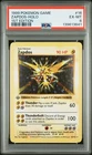 1999 POKEMON BASE SET 1ST EDITION #16 ZAPDOS-HOLO PSA 6