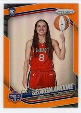 2025 Panini Prizm WNBA Variation Orange 47/99 Georgia Amoore #140 Rookie RC 6m7