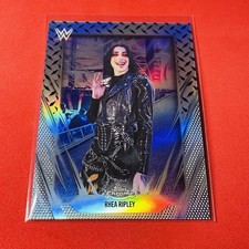 Rhea Ripley .. DIAMOND PLATE REFRACTOR .. WWE RAW .. 2026 Topps Chrome Wrestling