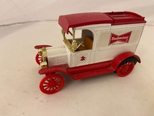 Budweiser 1913 ford model t van ertl metal Clad Bank
