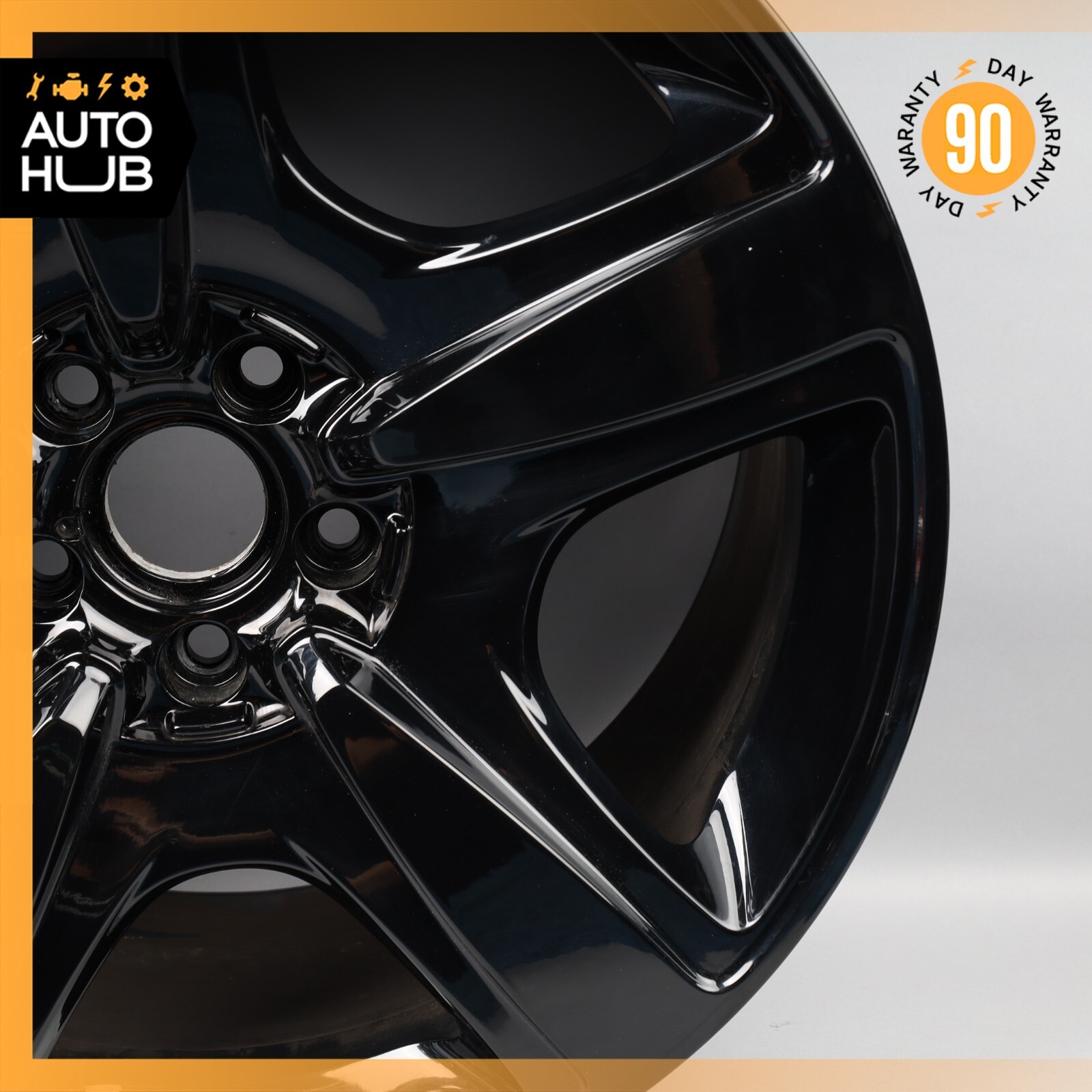 Bentley Continental GT GTC 9 x 19 19" Wheel Rim Black 3W0601025AK OEM