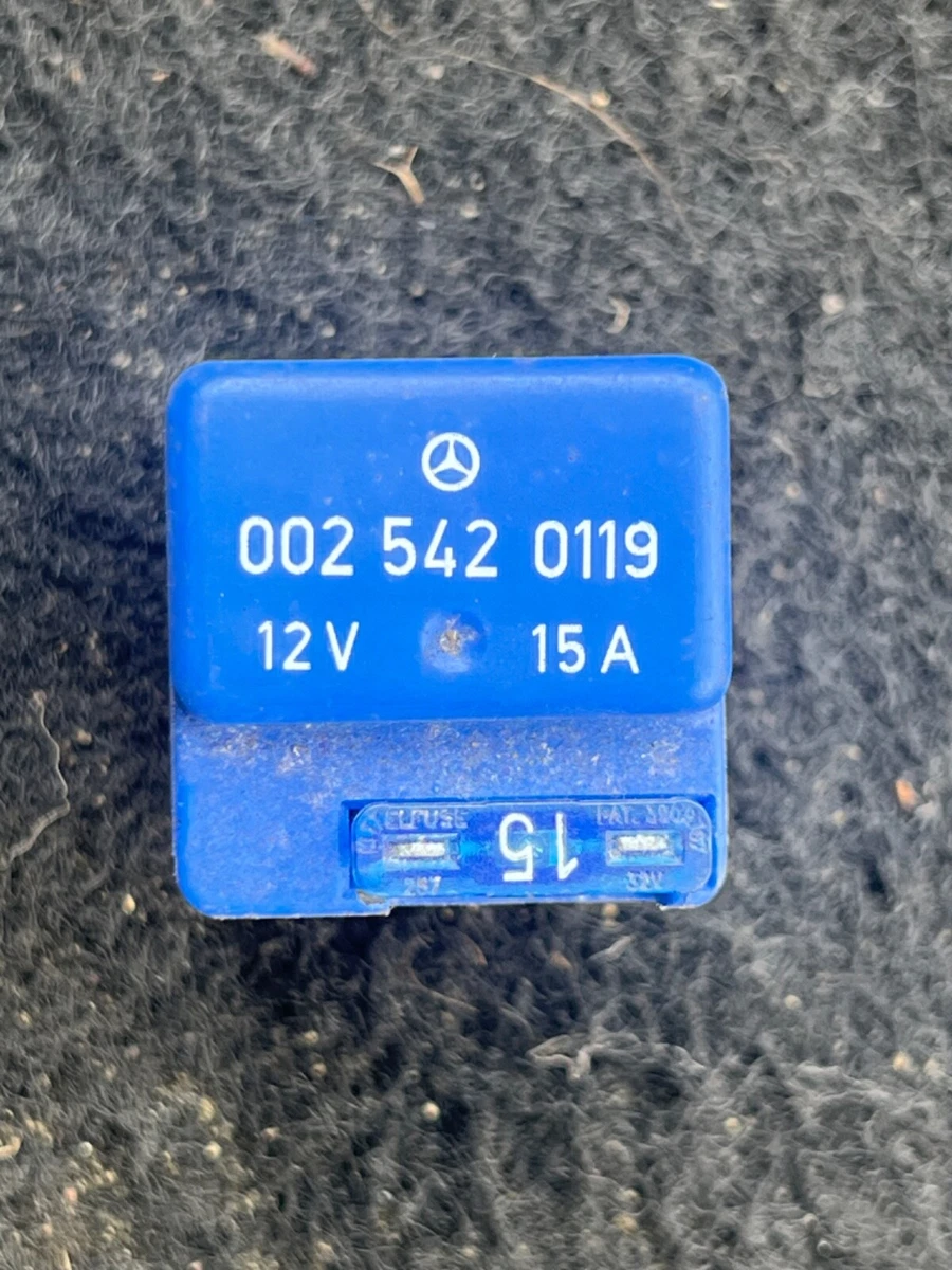 Mercedes SL R129 relay 0015420119 blue relay | eBay